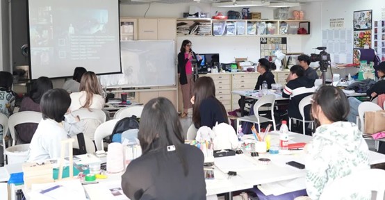 伦敦艺术大学UAL【国际招生主管】到访伦艺广州招生代表处-天麟教育丨天麟ICA，深度交流共话未来！